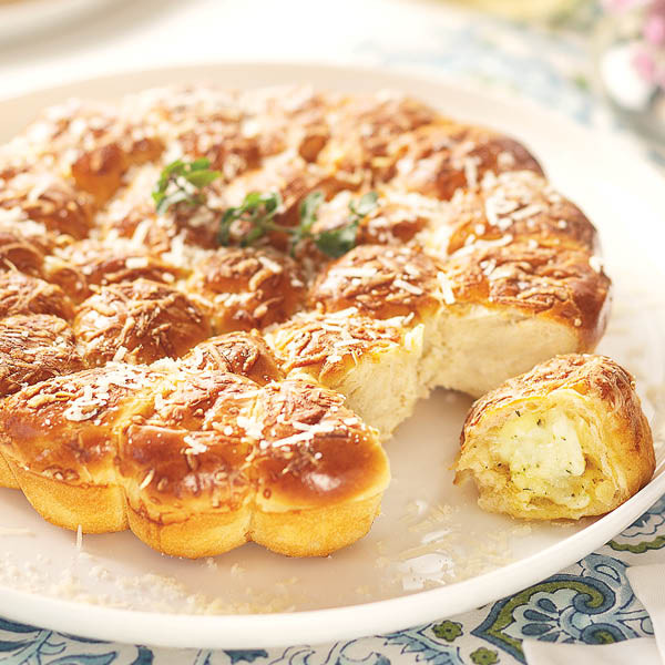 Herbed Cheese Brioche Bread