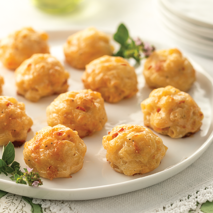 Lobster Mac & Cheese Bites with Monterey Jack