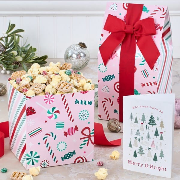 Holly Jolly Christmas Crunch Popcorn Gift
