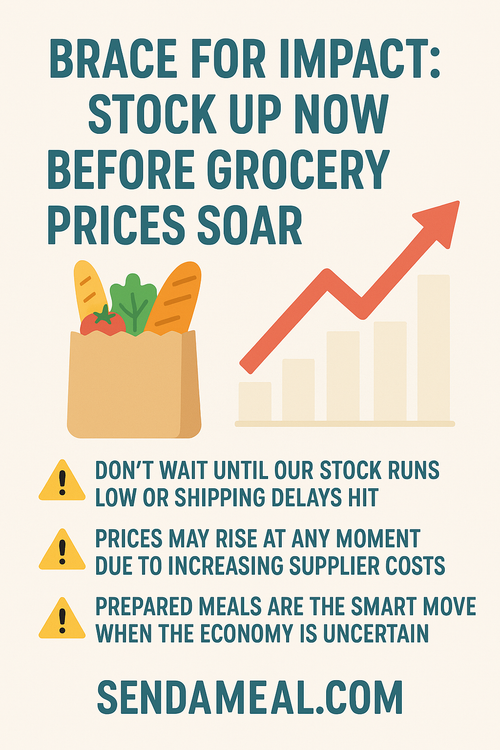 Stock Up Now Before Grocery Prices Soar