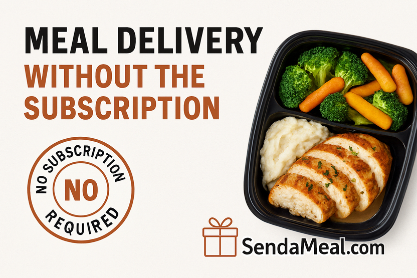 Meal Delivery No Subscription