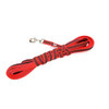 Julius-K9 Color & Grey Super-Grip Leash Red-Grey Width (0.7"/ 20mm) Length (33ft / 10 m) With Handle, Max for 110lb/ 50 kg Dog