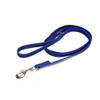 Julius-K9 Color & Grey Super-Grip Leash Blue-Grey