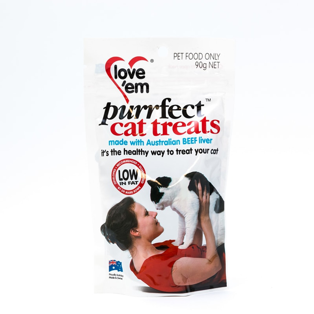 Love Em Purrfect Beef Cat Treat 90G