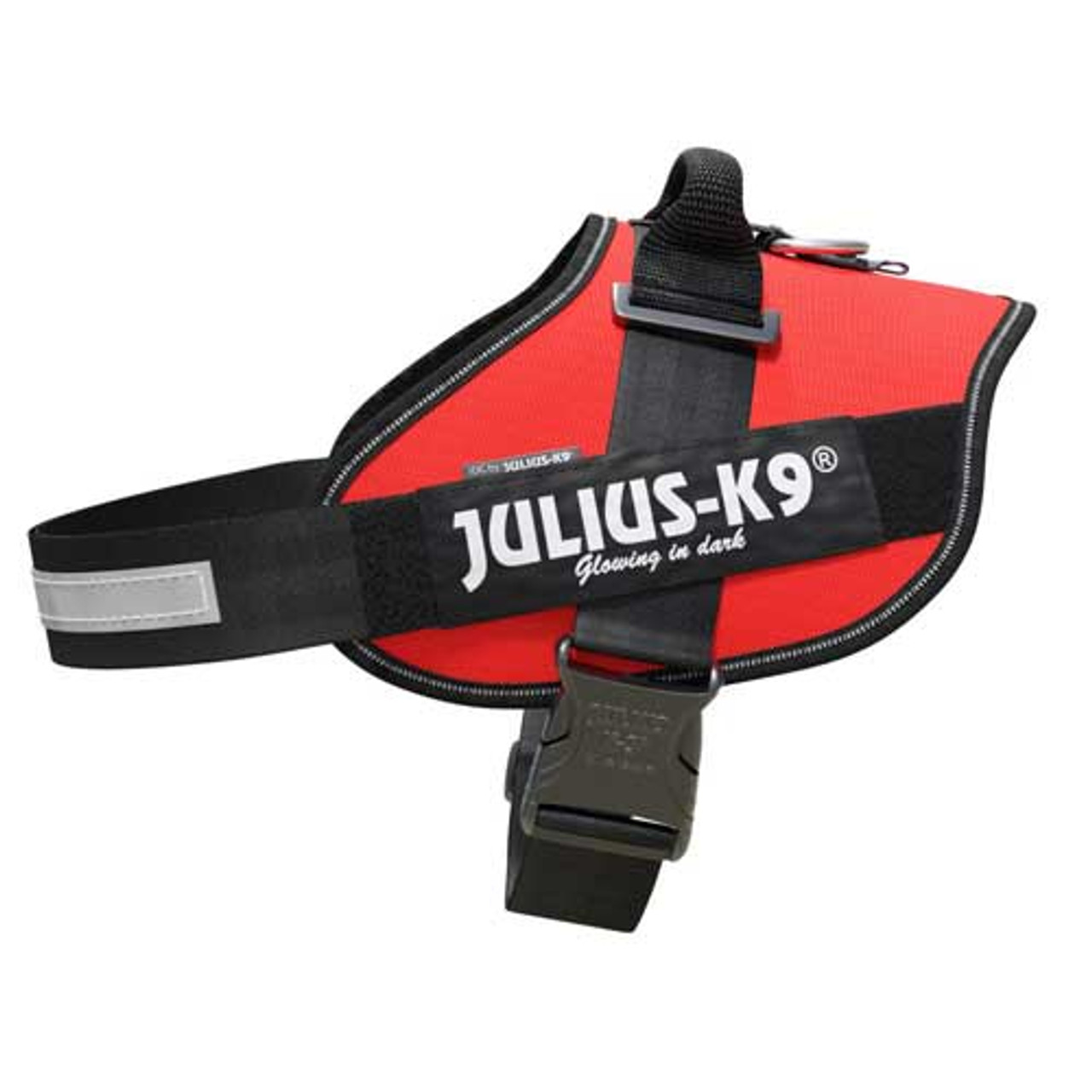 Julius-K9 IDC-Powerharness For Dogs Size: 4 ,Red