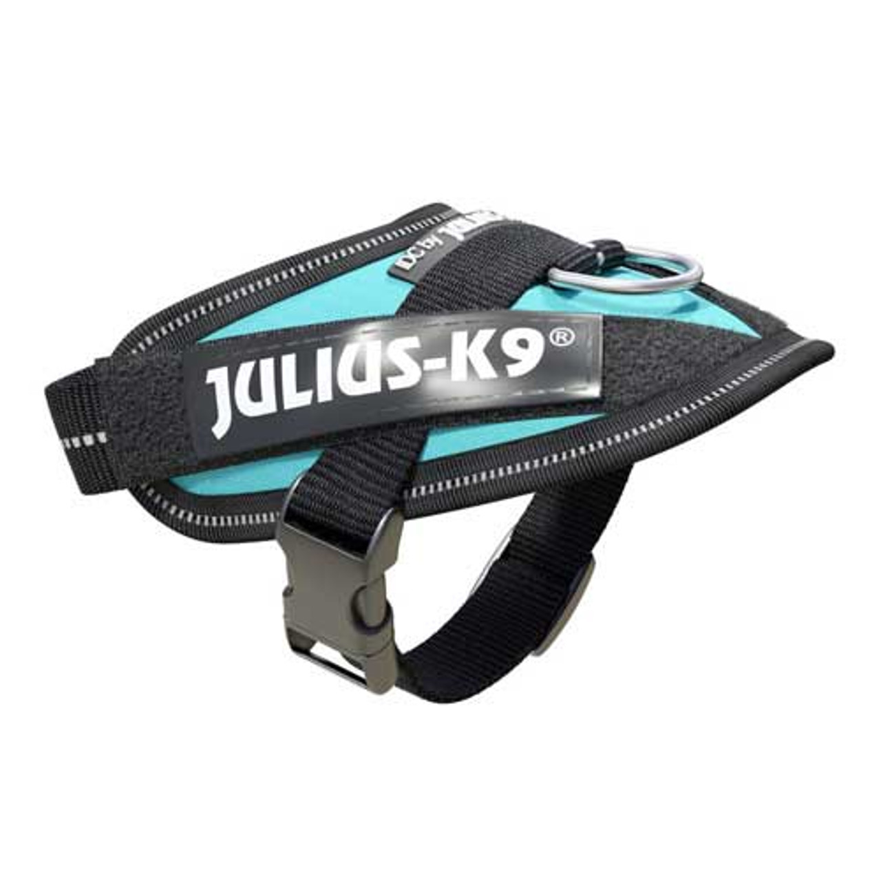 Julius-K9 IDC-Powerharness For Dogs Size: Baby 1, Aquamarine