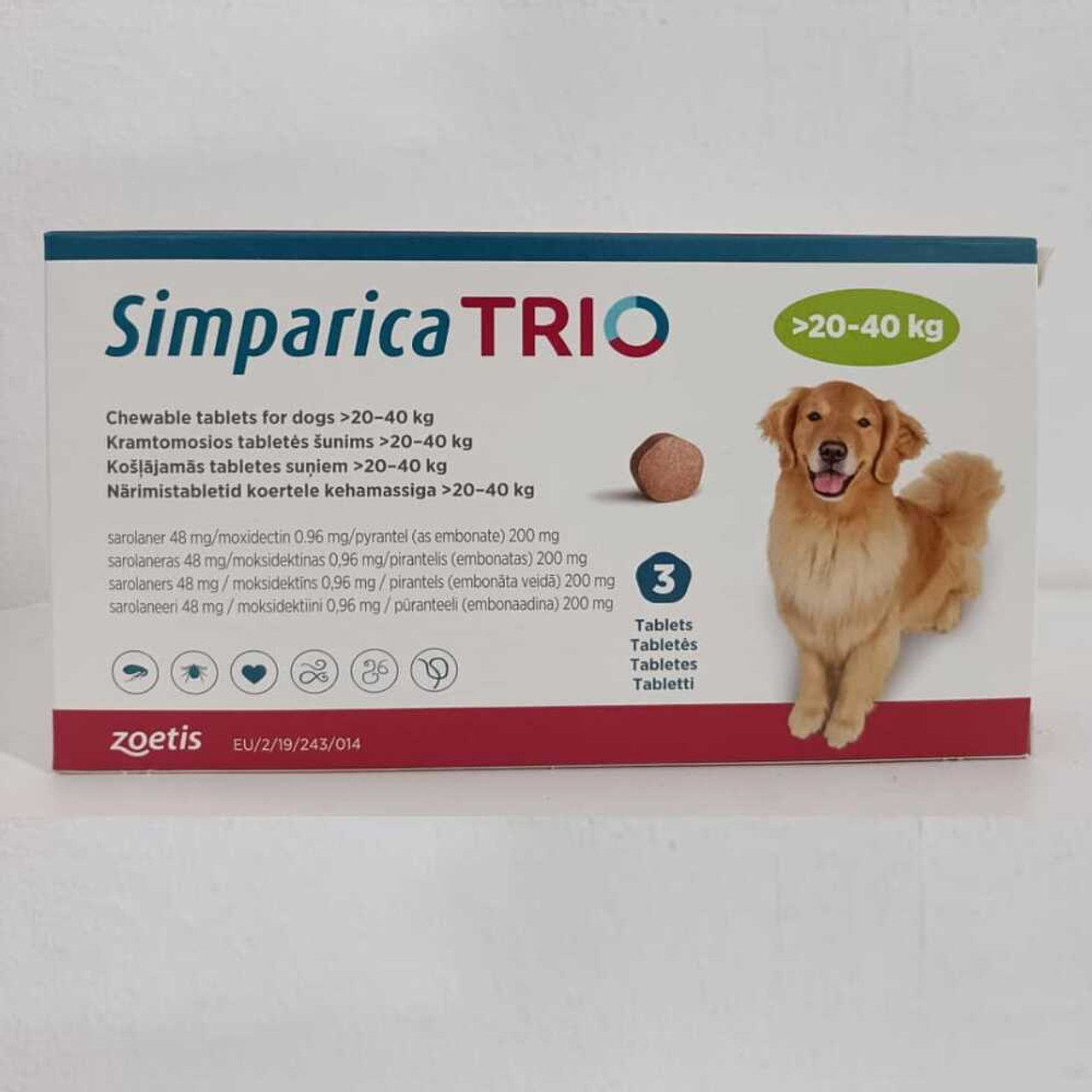 Simparica deals weight ranges