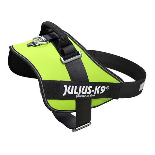 Julius-K9 IDC-Powerharness For Dogs Size: 4, Neon Green