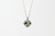 Black Diamond Cushion Cut Necklace