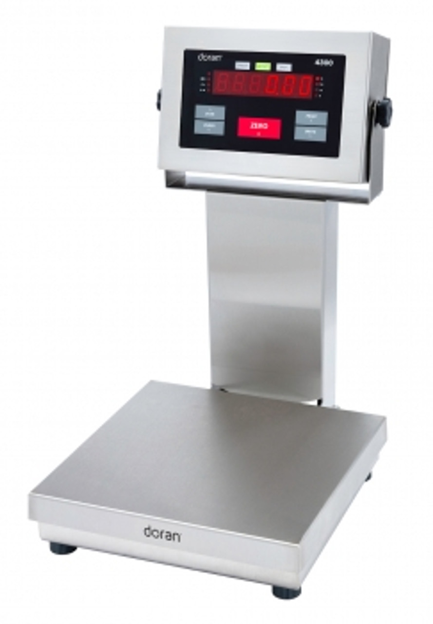 Doran 4300 Stainless Steel Checkweigh Scale - 14" column