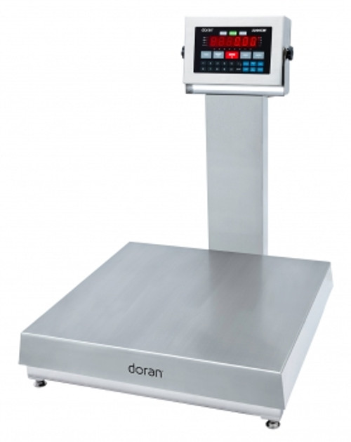 Doran 7000XL Stainless Steel Bench Scale with 20" column 