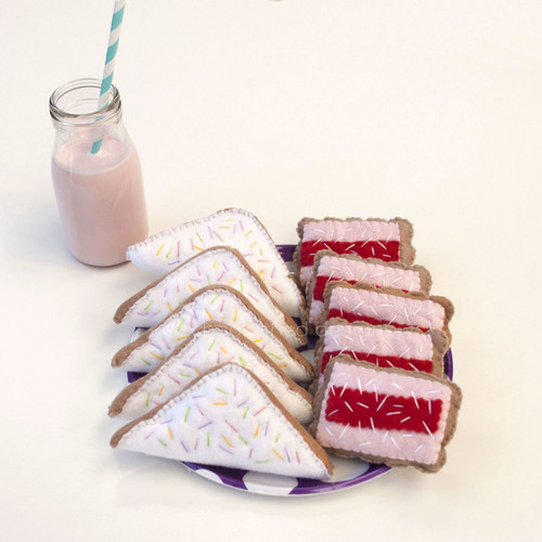 Handmade Felt Fairy Bread & Iced Vovos