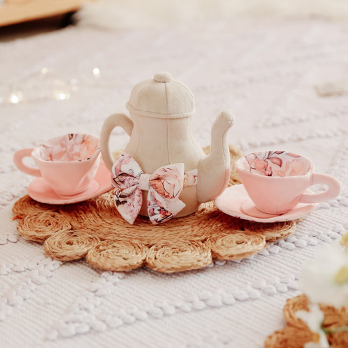 Handmade Fabric Tea Set