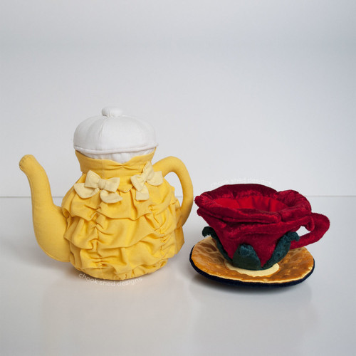 'Beauty and the Beast' Fabric Tea Set