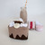 Felt Cake Slice - Chocolate
