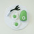 Handmade Felt Ham and Eggs Set