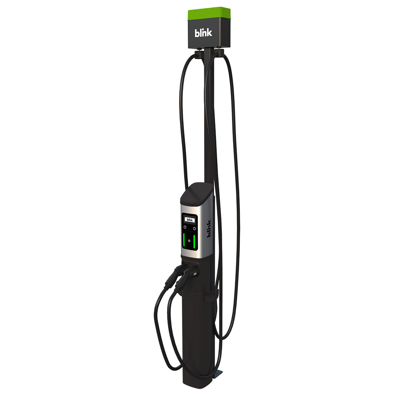 Blink Series 7 Enhanced 80A Dual Port Pedestal Angle Right