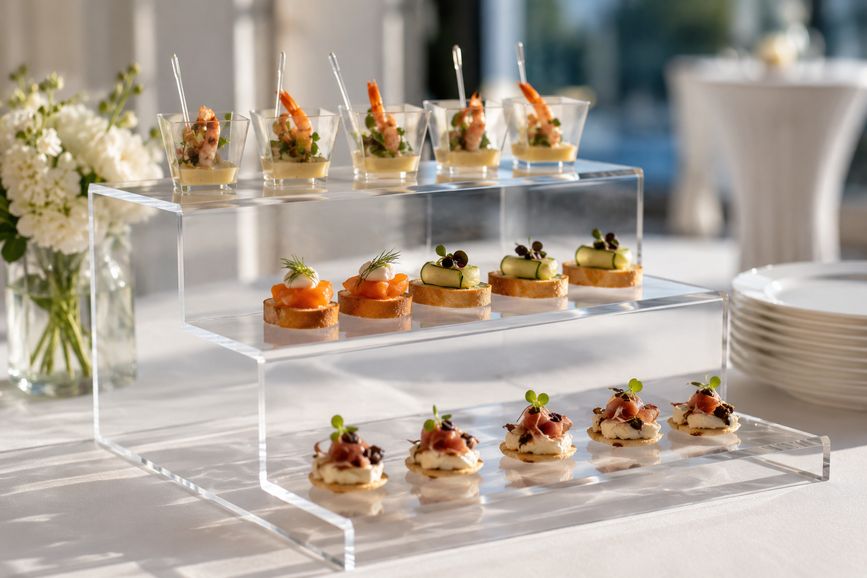 Why Acrylic Products Are a Practical Choice for Catering and Events