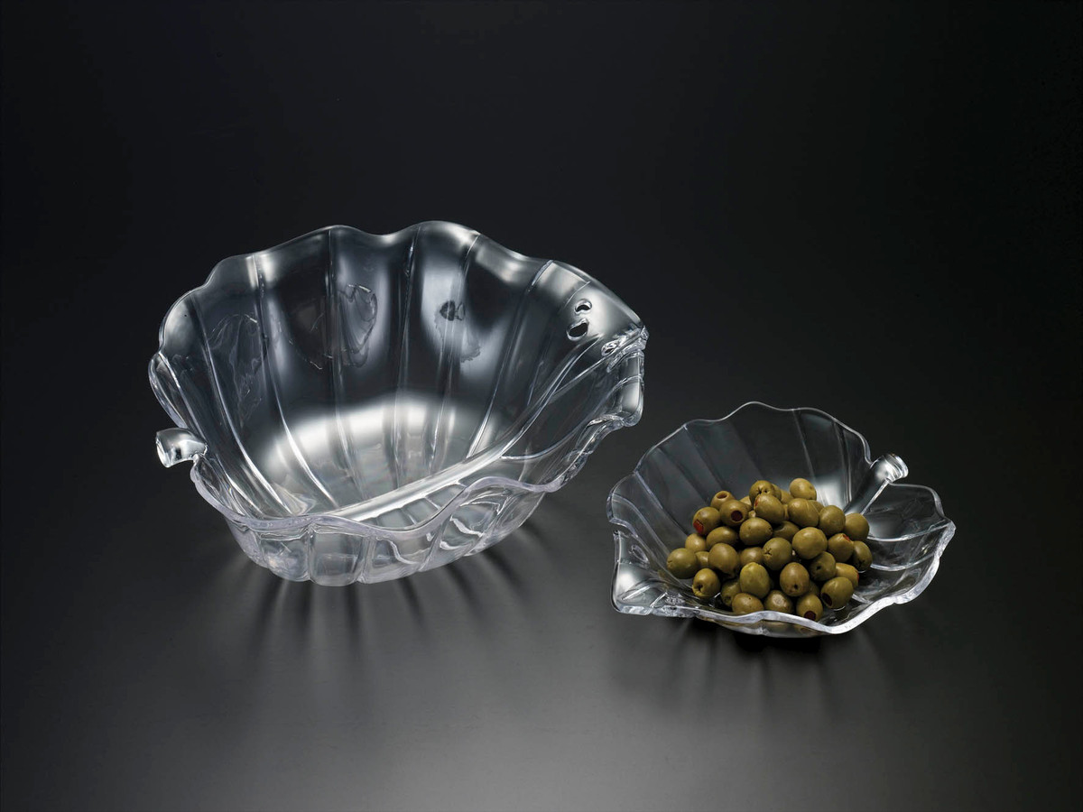  LARGE TROPICAL LEAF BOWL