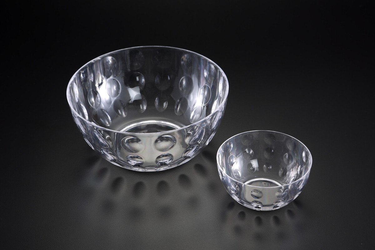  ROUND DIMPLED SERVING BOWL