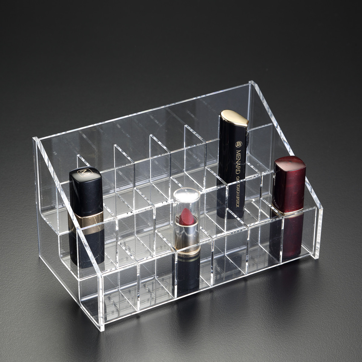  3-TIER 18-SECTION LIPSTICK STAND