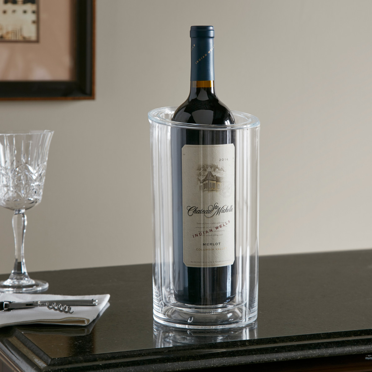  DOUBLE WALL WINE COOLER (H-1169)