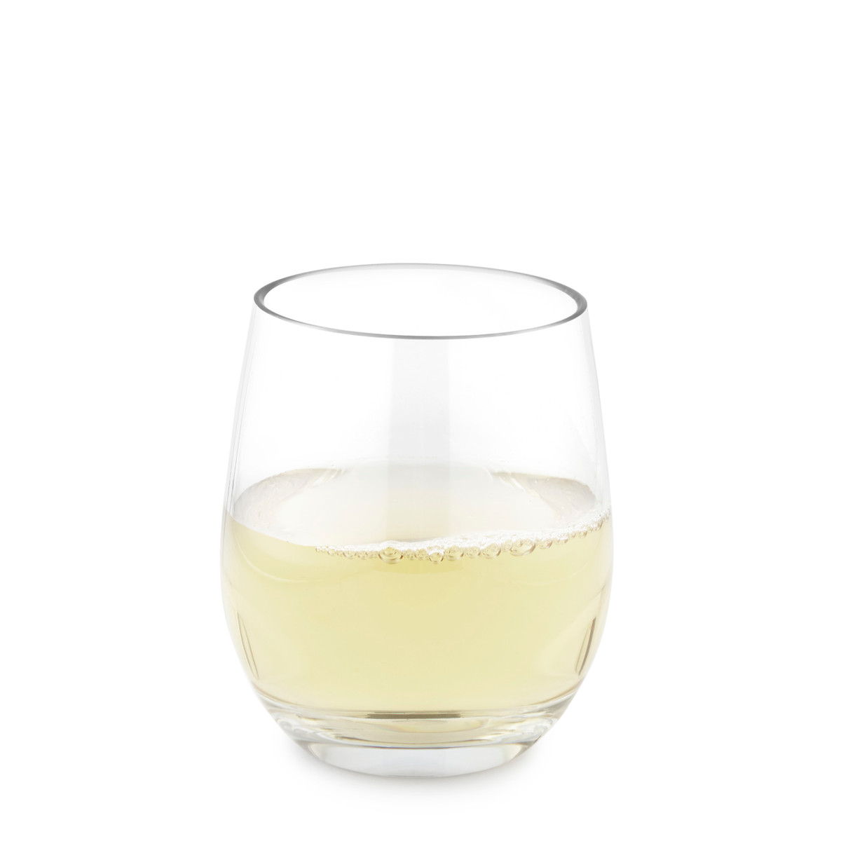  13-OZ TRITAN STEMLESS WHITE WINE GLASS