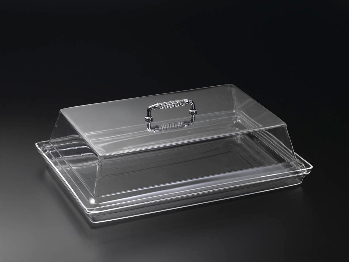  17 x 11 PASTRY TRAY W/ COVER (SET)