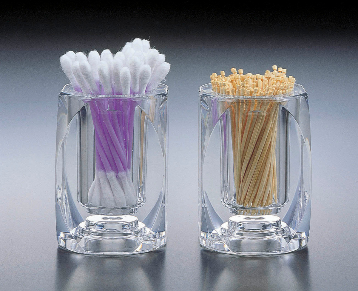  Q-TIP/TOOTHPICK HOLDER