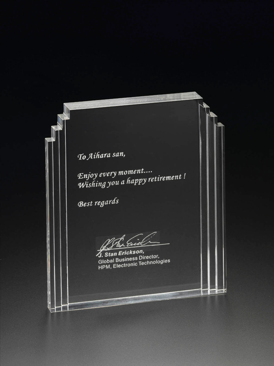 SQUARE WITH SIDE LAYER AWARD