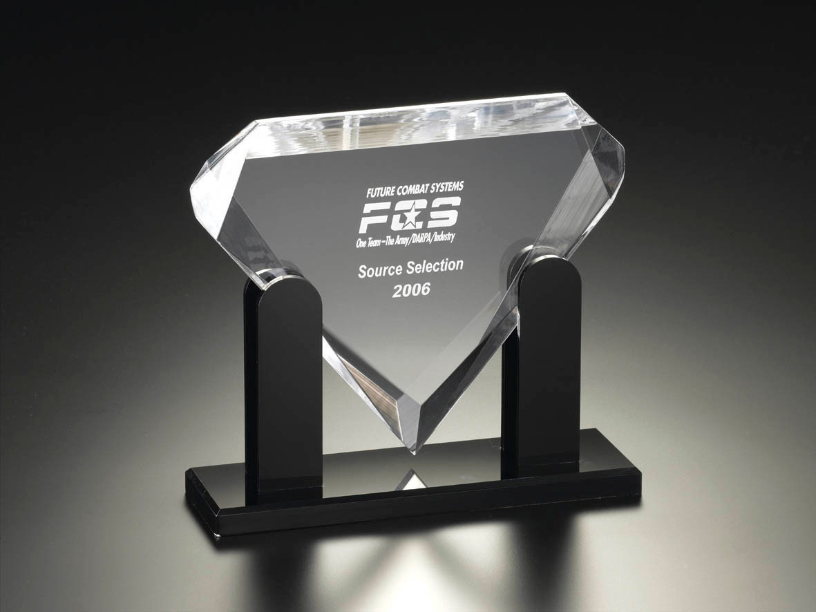 7 1/4"ALL-SIDE BEVELED DIAMON