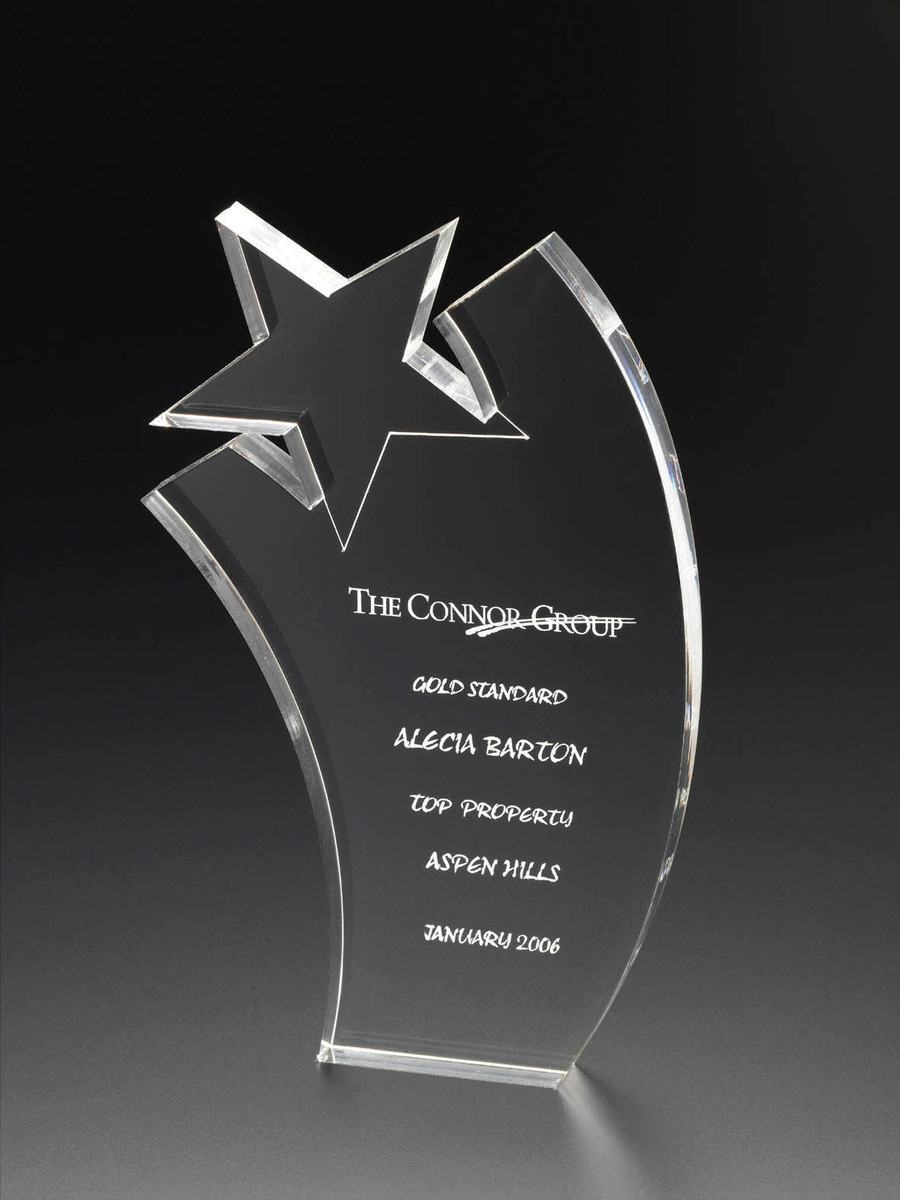 7" CROWN STAR AWARD-JADE