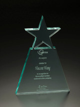 9" TOP STAR AWARD-JADE