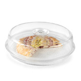  11 INCH ROUND TRAY W/ COVER (SET)