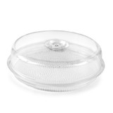 11 INCH ROUND TRAY W/ COVER (SET)