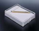 4 x 6 NOTE PAD HOLDER (W/O PAPER)