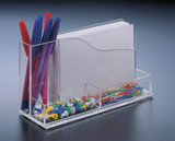  DESK ORGANIZER W/ 4 x 6 MEMO PAD HOLDER (W/ PAPER)