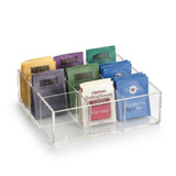  IN-DRAWER 9-COMPARTMENT TEA BAG TRAY