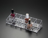  2-TIER 12-SECTION NAIL POLISH STAND
