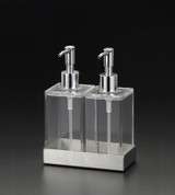  TWIN LIQUID SOAP & LOTION DISPENSERS