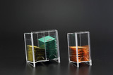  2-COMPARTMENT TABLE-TOP TEA BAG DISPENSER