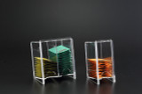  2-COMPARTMENT TABLE-TOP TEA BAG DISPENSER