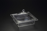  SQUARE TRAY W/ COVER