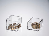  1/4" THICK 5-SIDED STACKABLE BOX (MEDIUM)