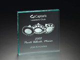 6" SQUARE AWARD - JADE