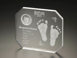 5" CORNER-CUT OCTAGON AWARD