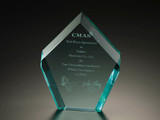 8" BEVELED DIAMOND AWARD