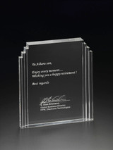  SQUARE WITH SIDE LAYER AWARD