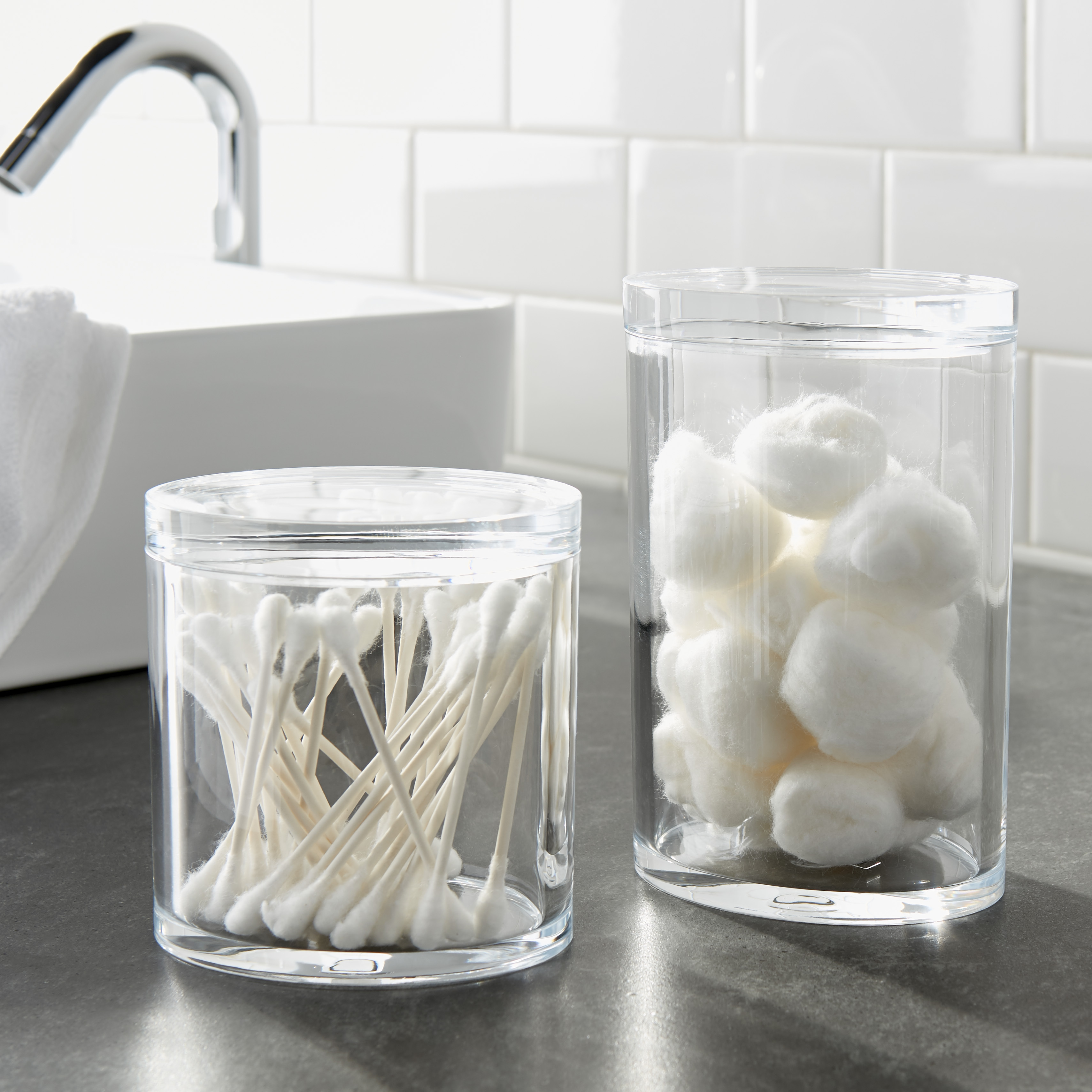 Custom acrylic shower accessories