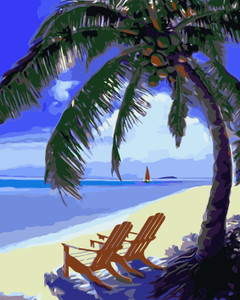 Under the Coconut Tree Paint by Numbers Under the Coconut Tree Paint by Numbers